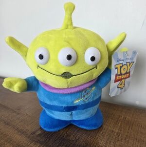 NEW Disney Pixar Toy Story 4, Space Alien Plush, 9" w/ Tag 2019
